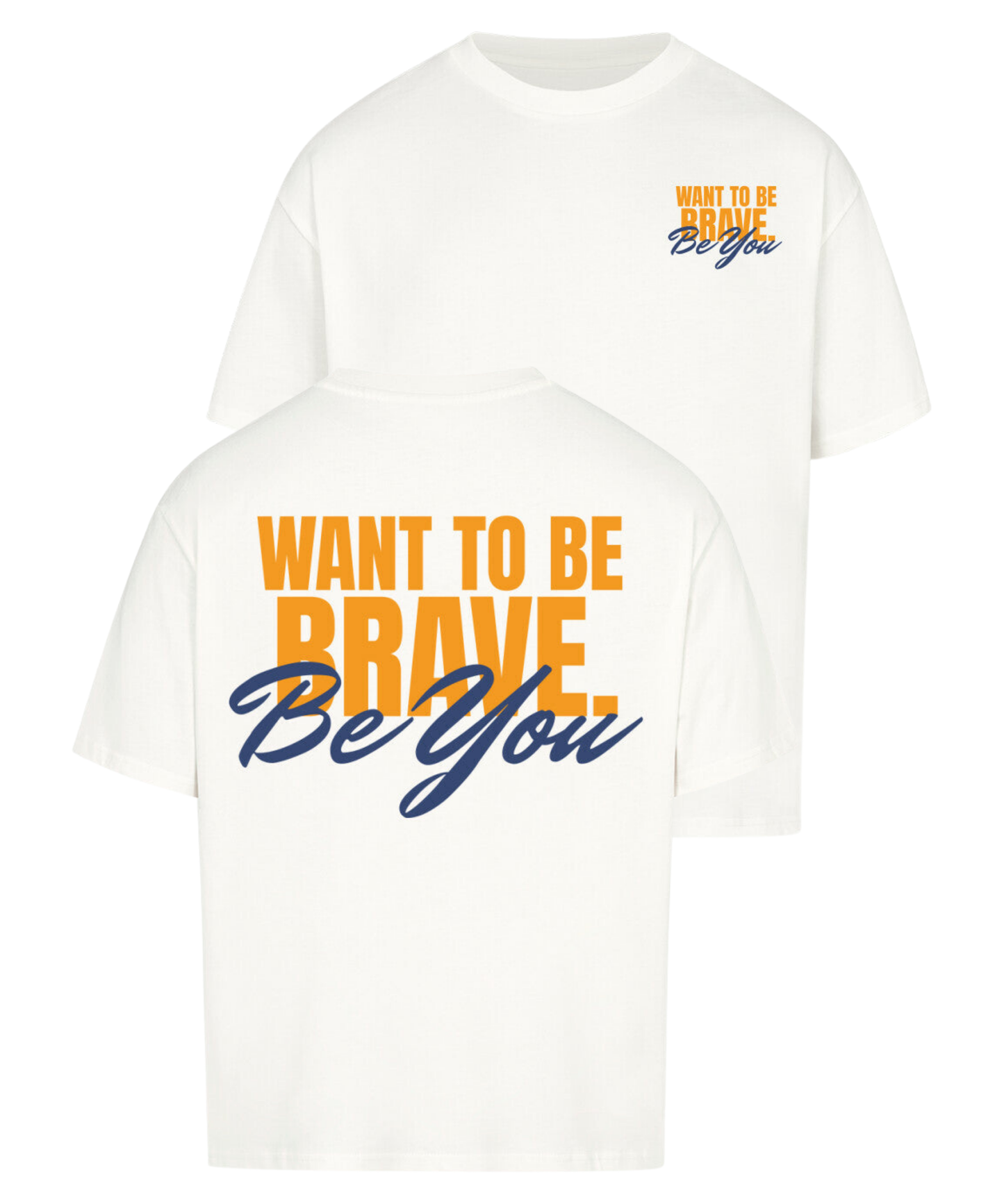 Urban Tag Oversized T-Shirt – "Be You"