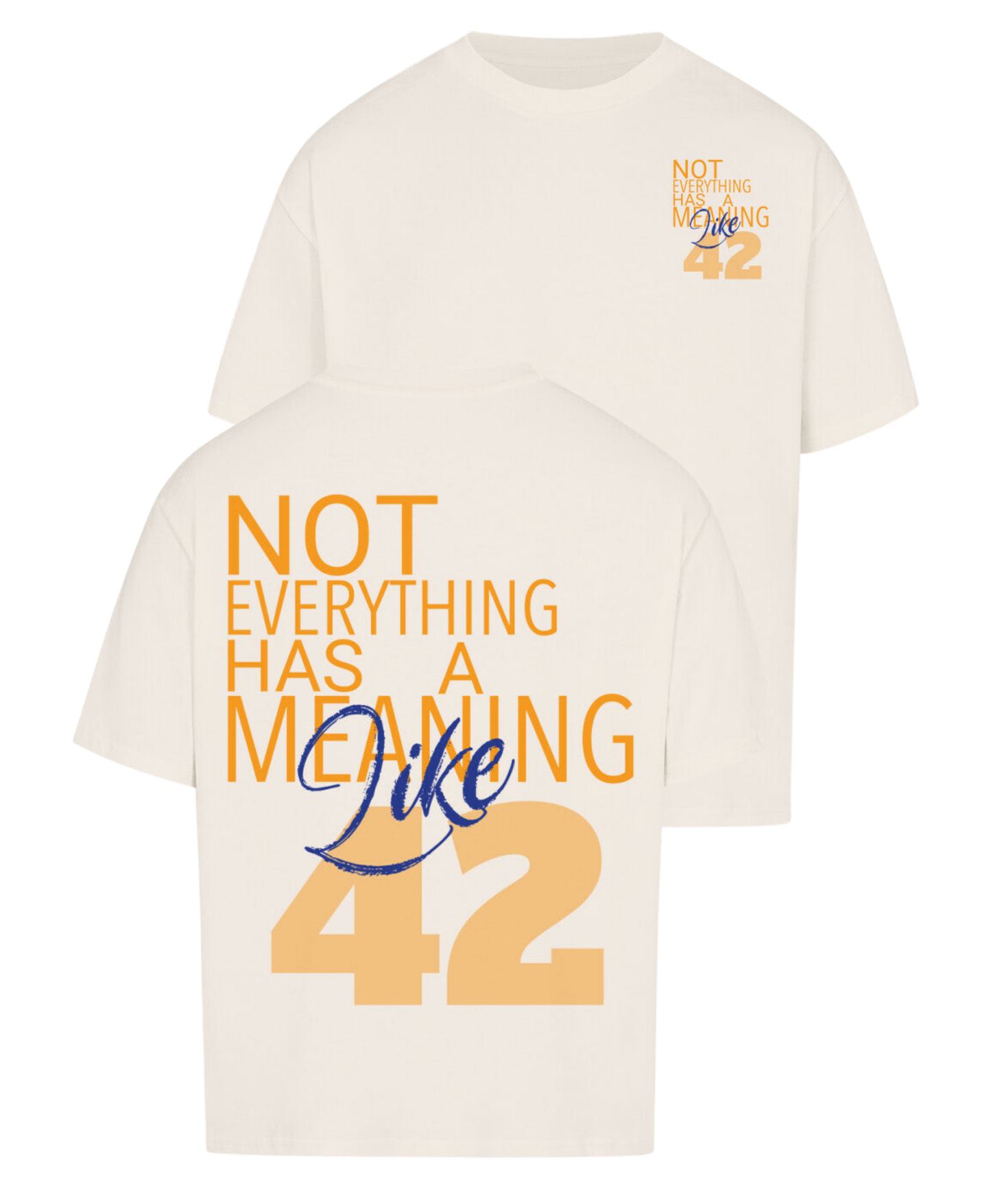 Urban Tag Oversized T-Shirt – "42"