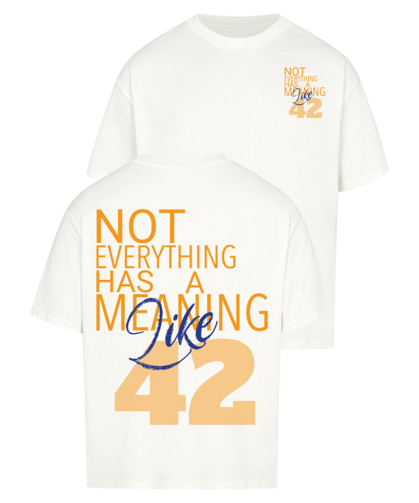 Urban Tag Oversized T-Shirt – "42"