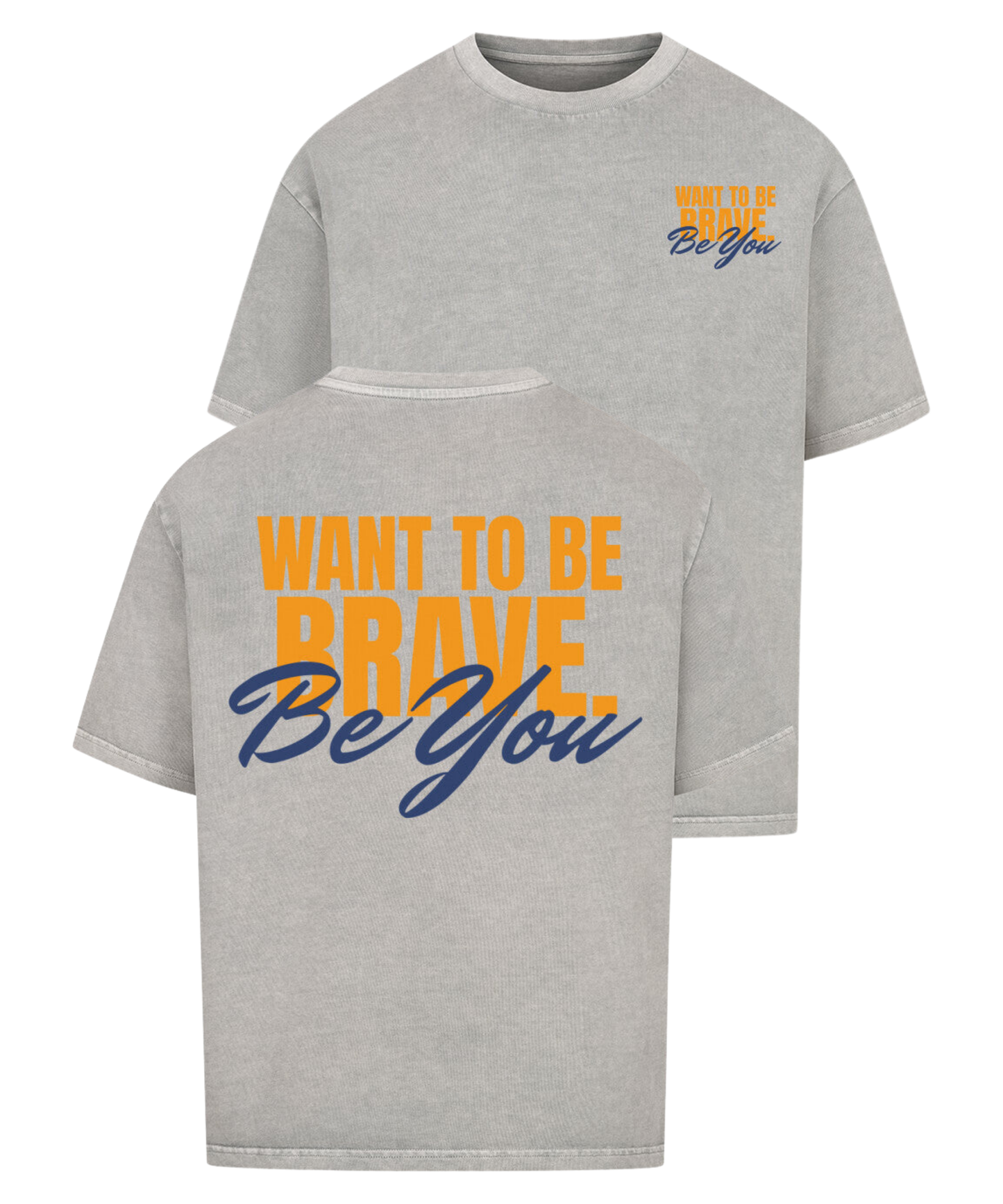 Urban Tag Oversized T-Shirt – "Be You"