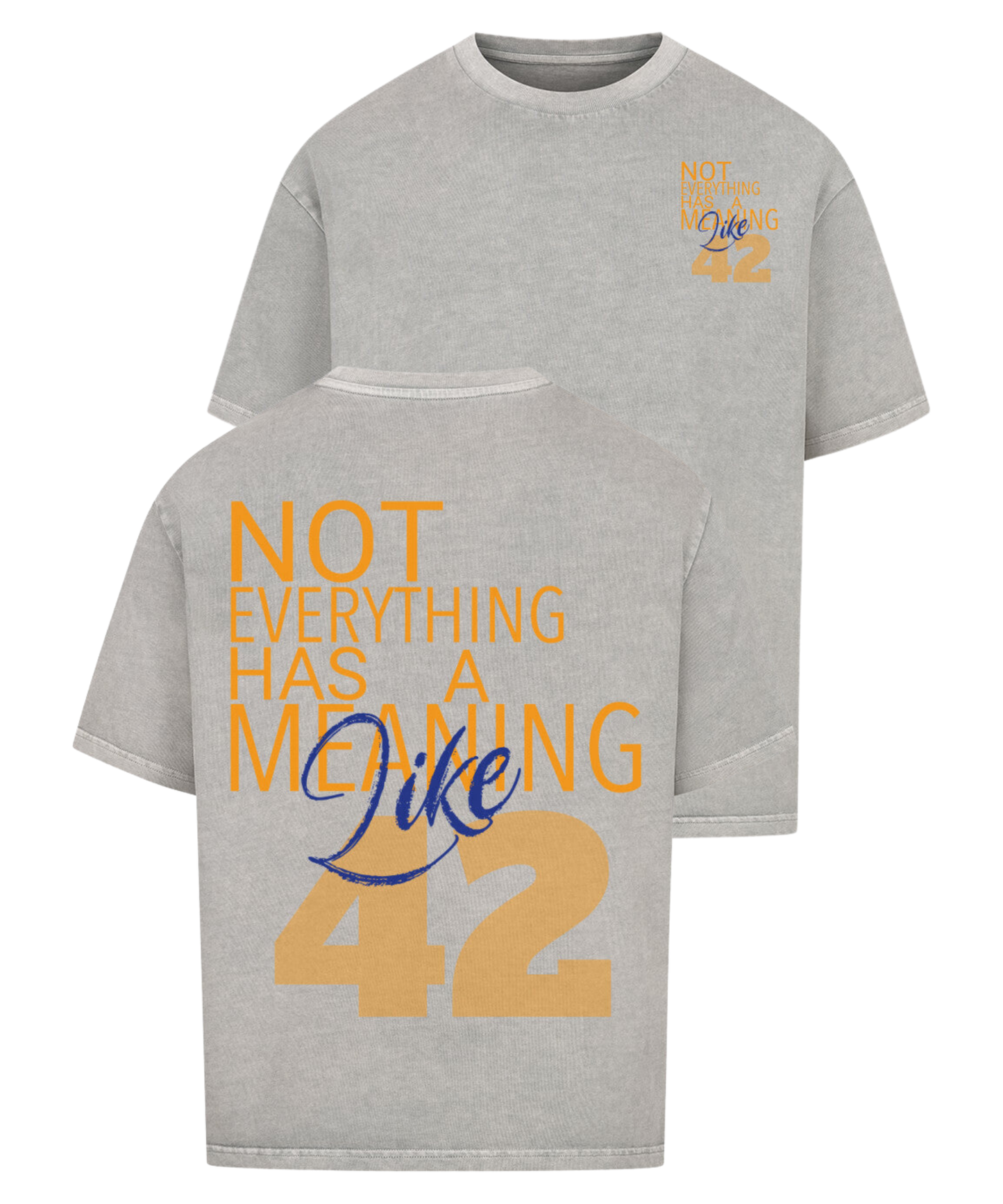 Urban Tag Oversized T-Shirt – "42"