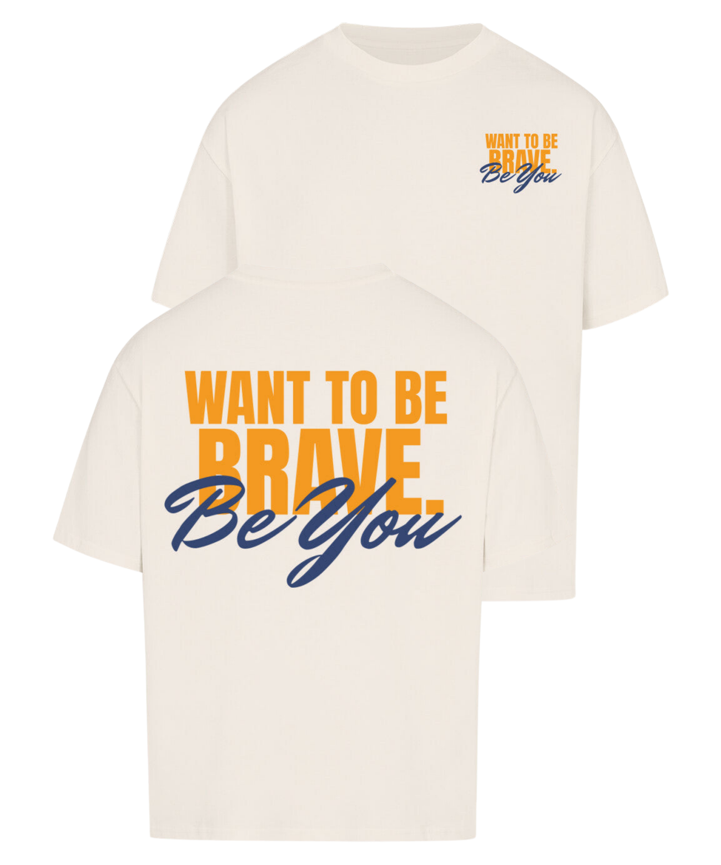 Urban Tag Oversized T-Shirt – "Be You"