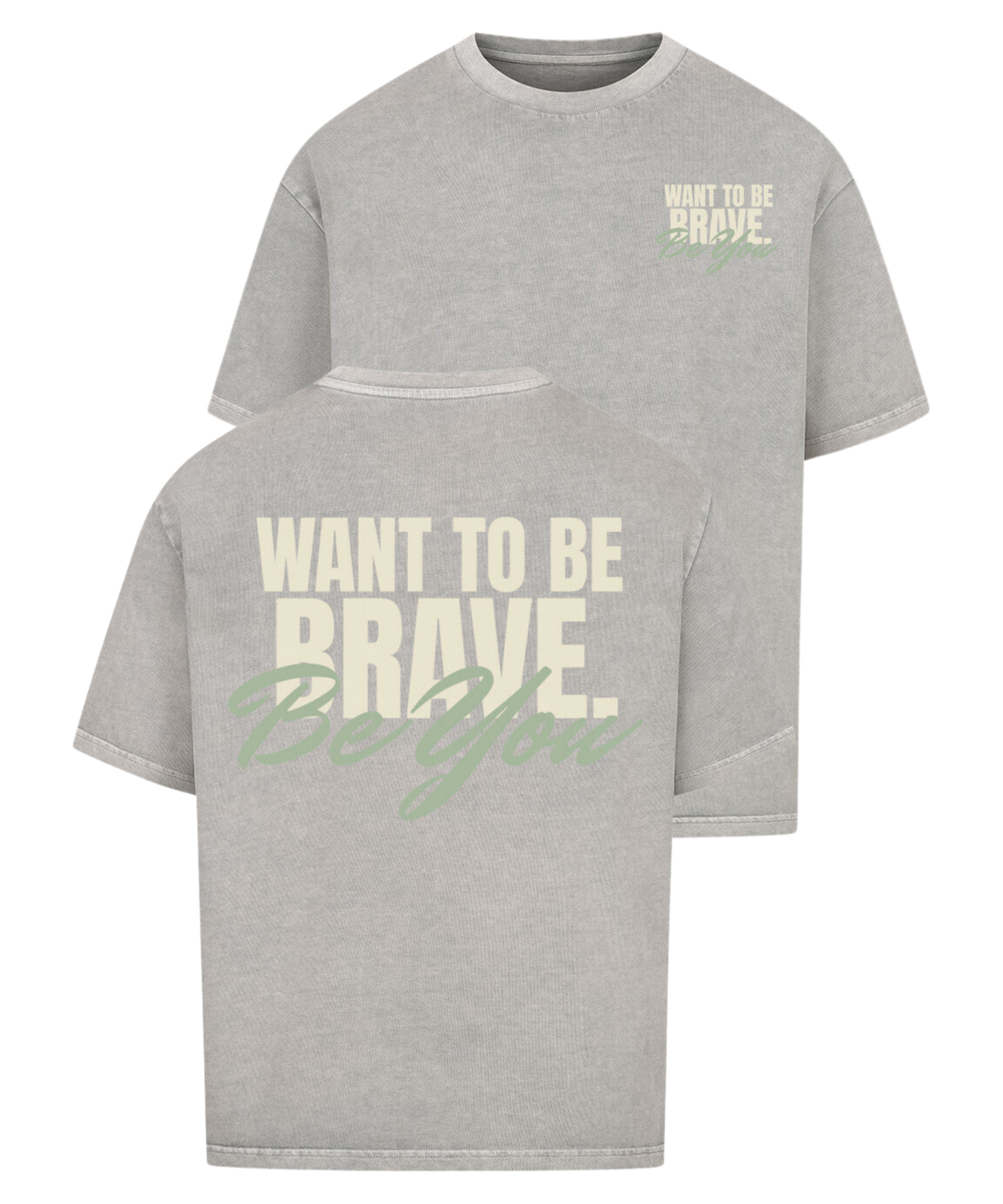 Urban Tag Oversized T-Shirt – "Be You"