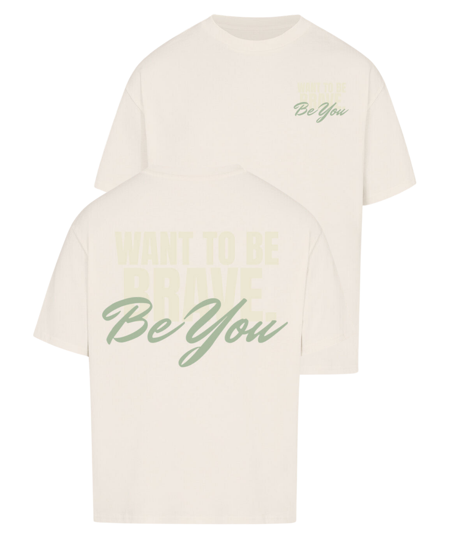 Urban Tag Oversized T-Shirt – "Be You"
