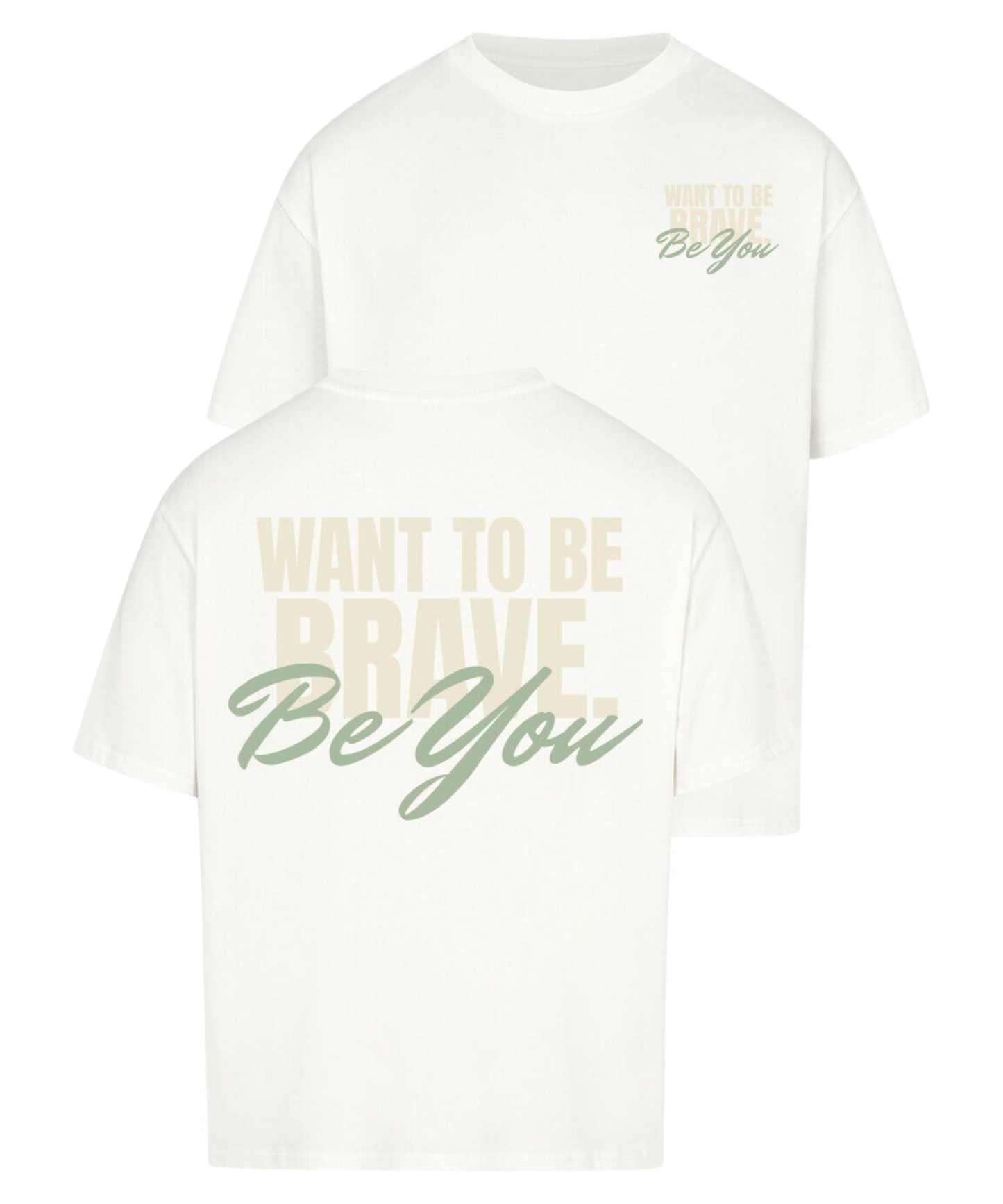 Urban Tag Oversized T-Shirt – "Be You"