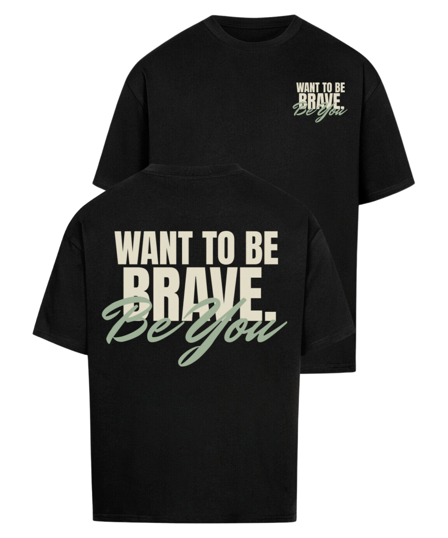 Urban Tag Oversized T-Shirt – "Be You"