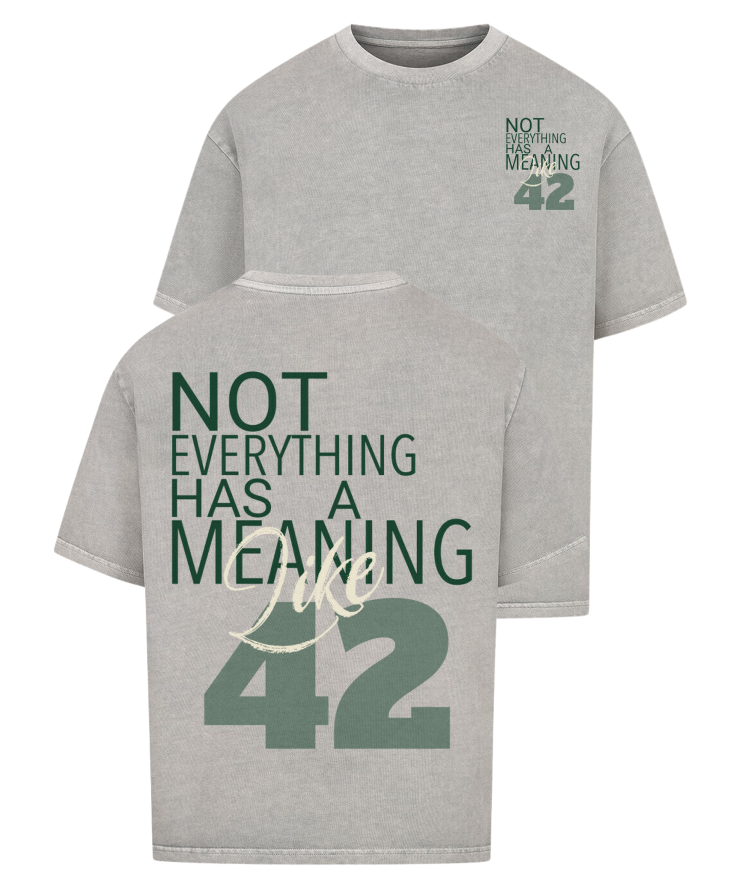 Urban Tag Oversized T-Shirt – "42"