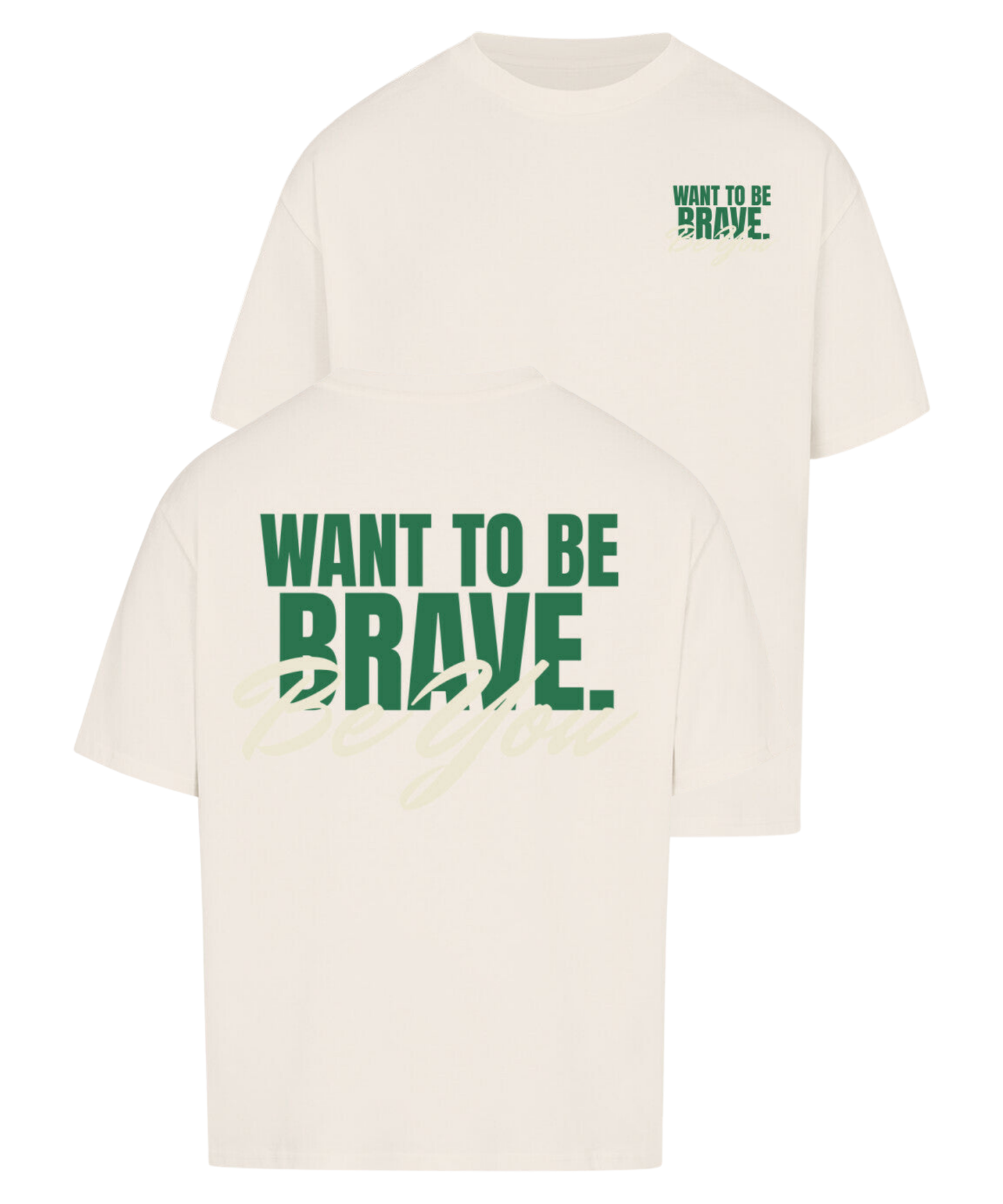 Urban Tag Oversized T-Shirt – "Be You"