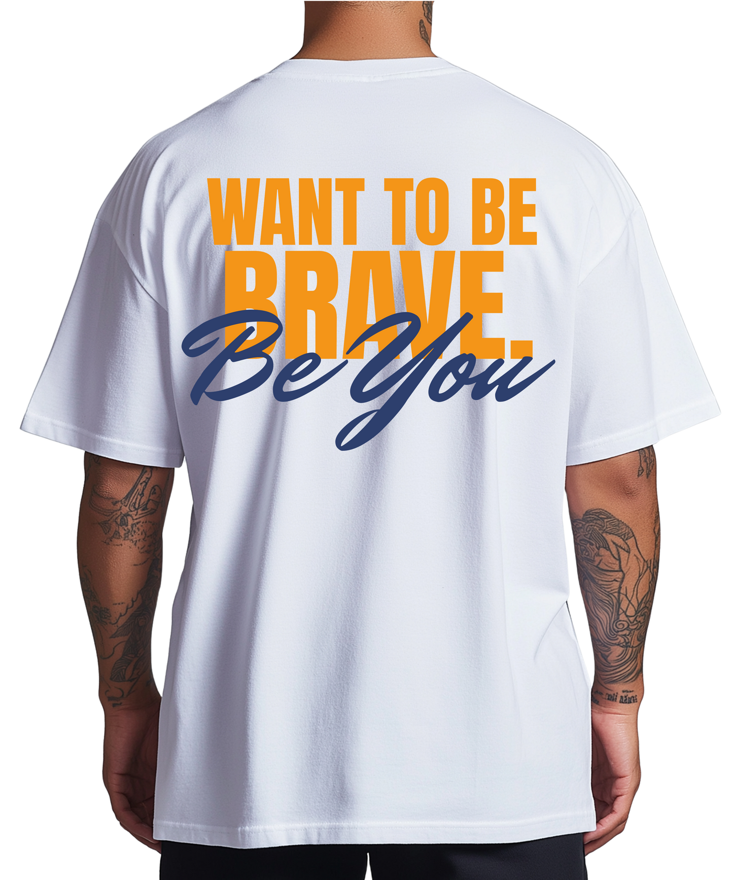 Urban Tag Oversized T-Shirt – "Be You"