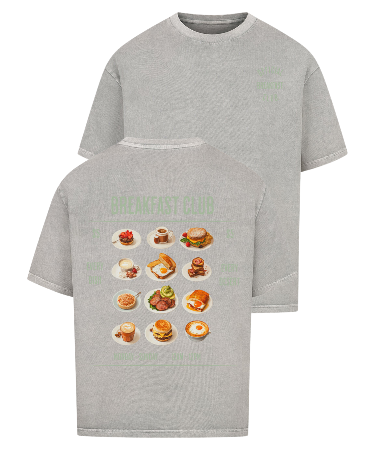 Urban Tag Oversized T-Shirt – "Breakfast Club"