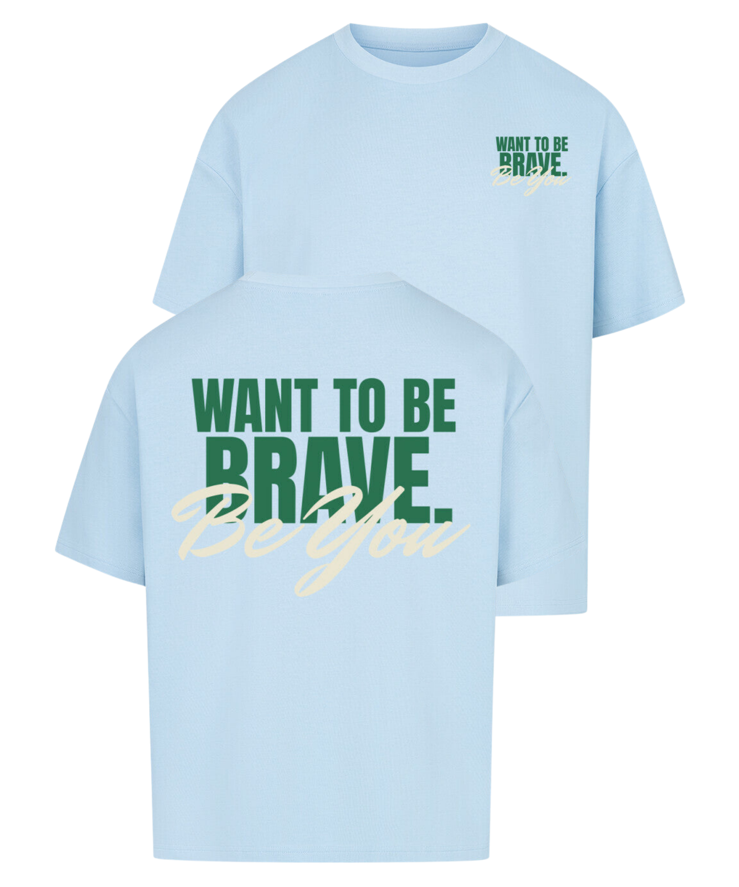 Urban Tag Oversized T-Shirt – "Be You"