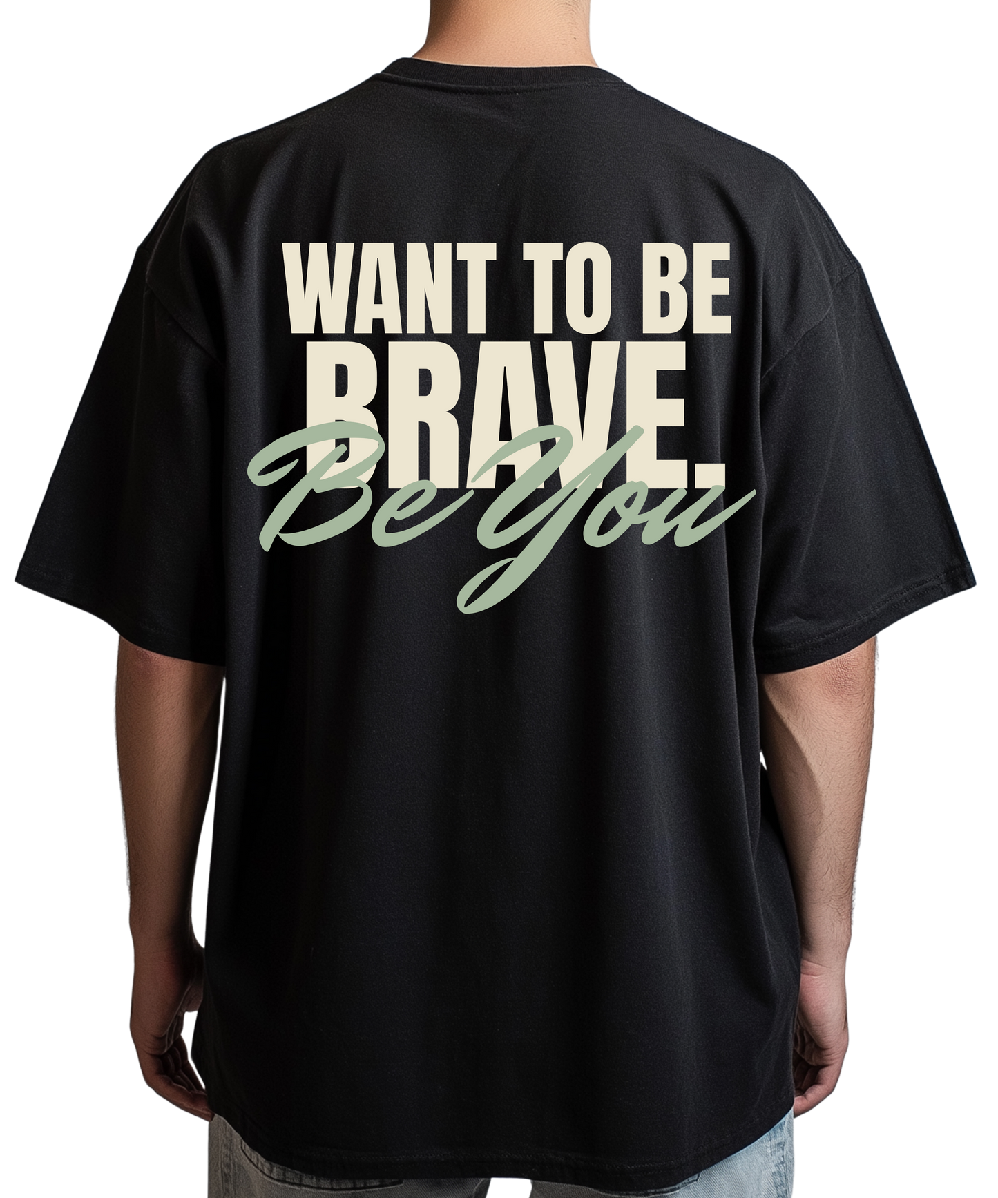 Urban Tag Oversized T-Shirt – "Be You"