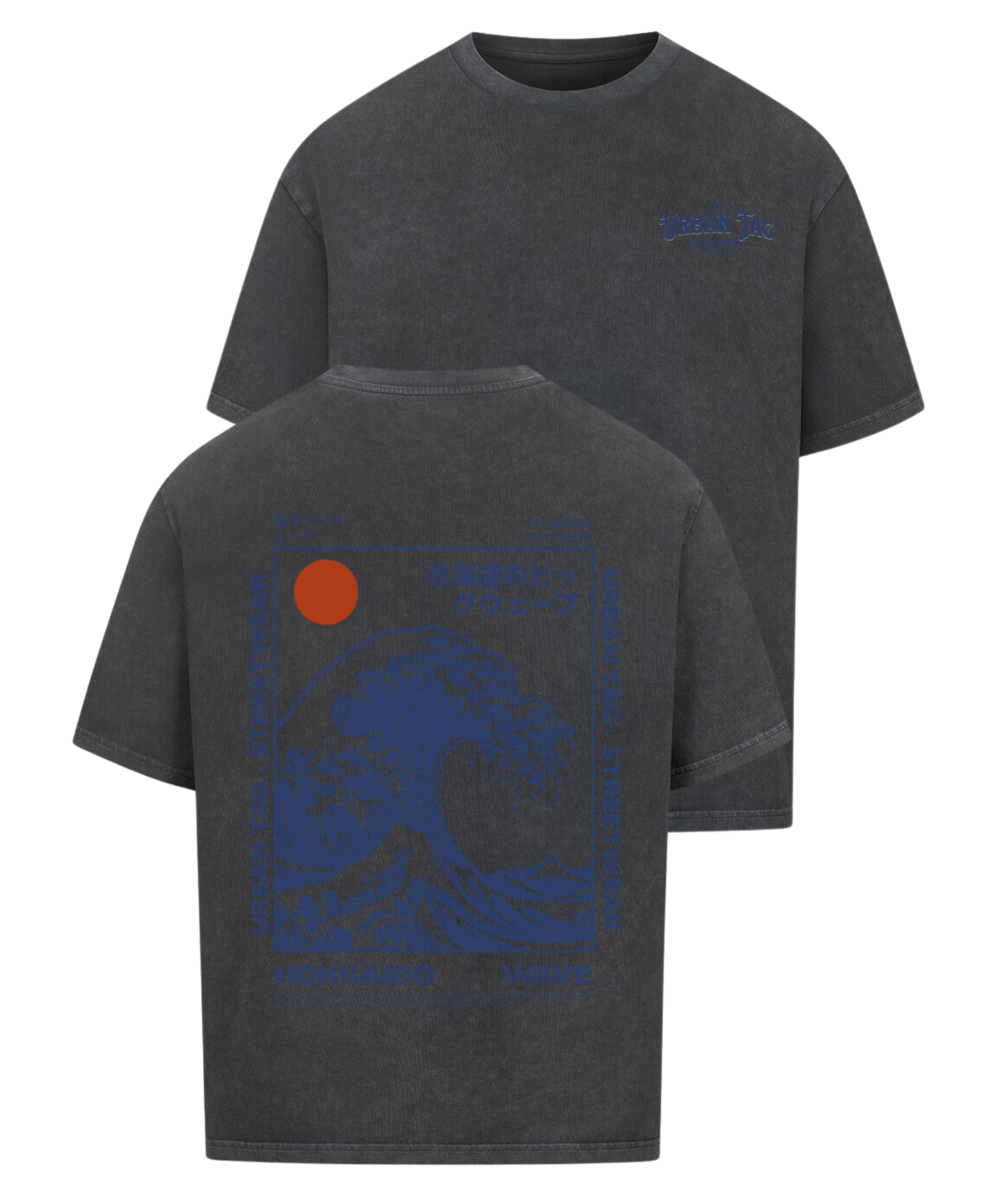 Urban Tag Oversized T-Shirt – "Hokkaido Wave"