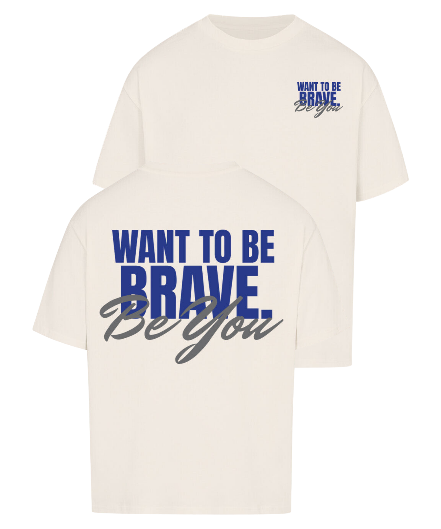 Urban Tag Oversized T-Shirt – "Be You"