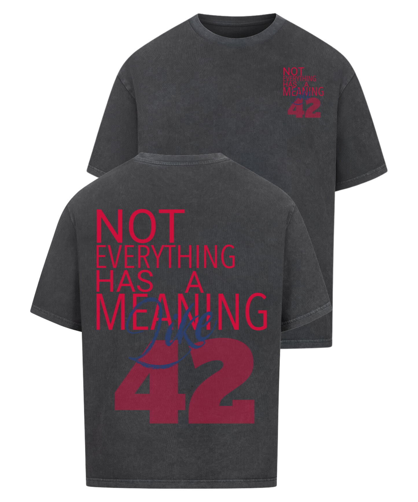 Urban Tag Oversized T-Shirt – "42"