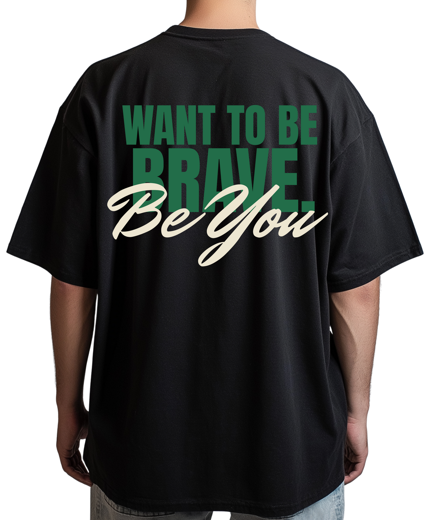 Urban Tag Oversized T-Shirt – "Be You"