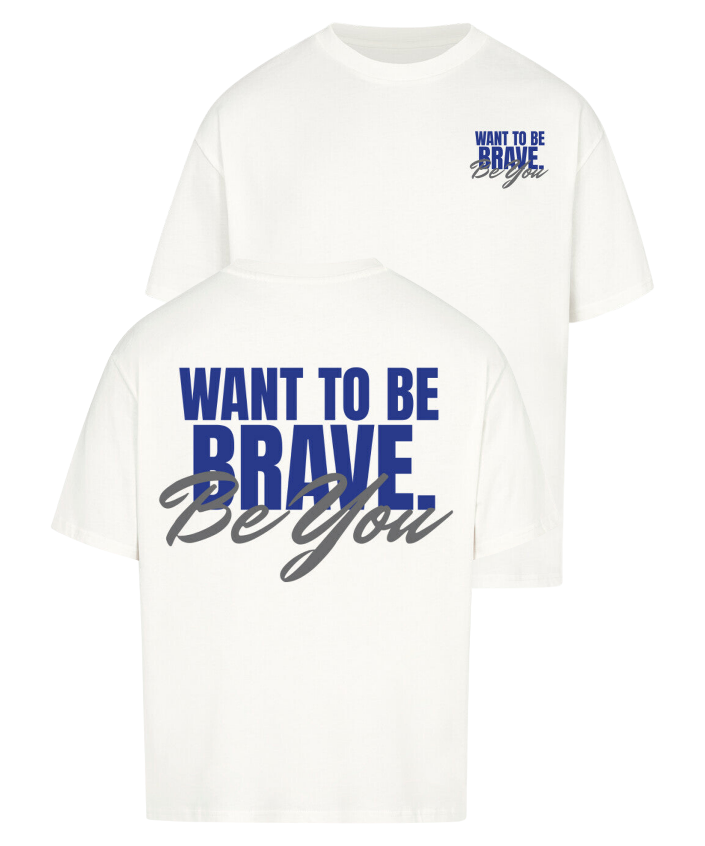 Urban Tag Oversized T-Shirt – "Be You"