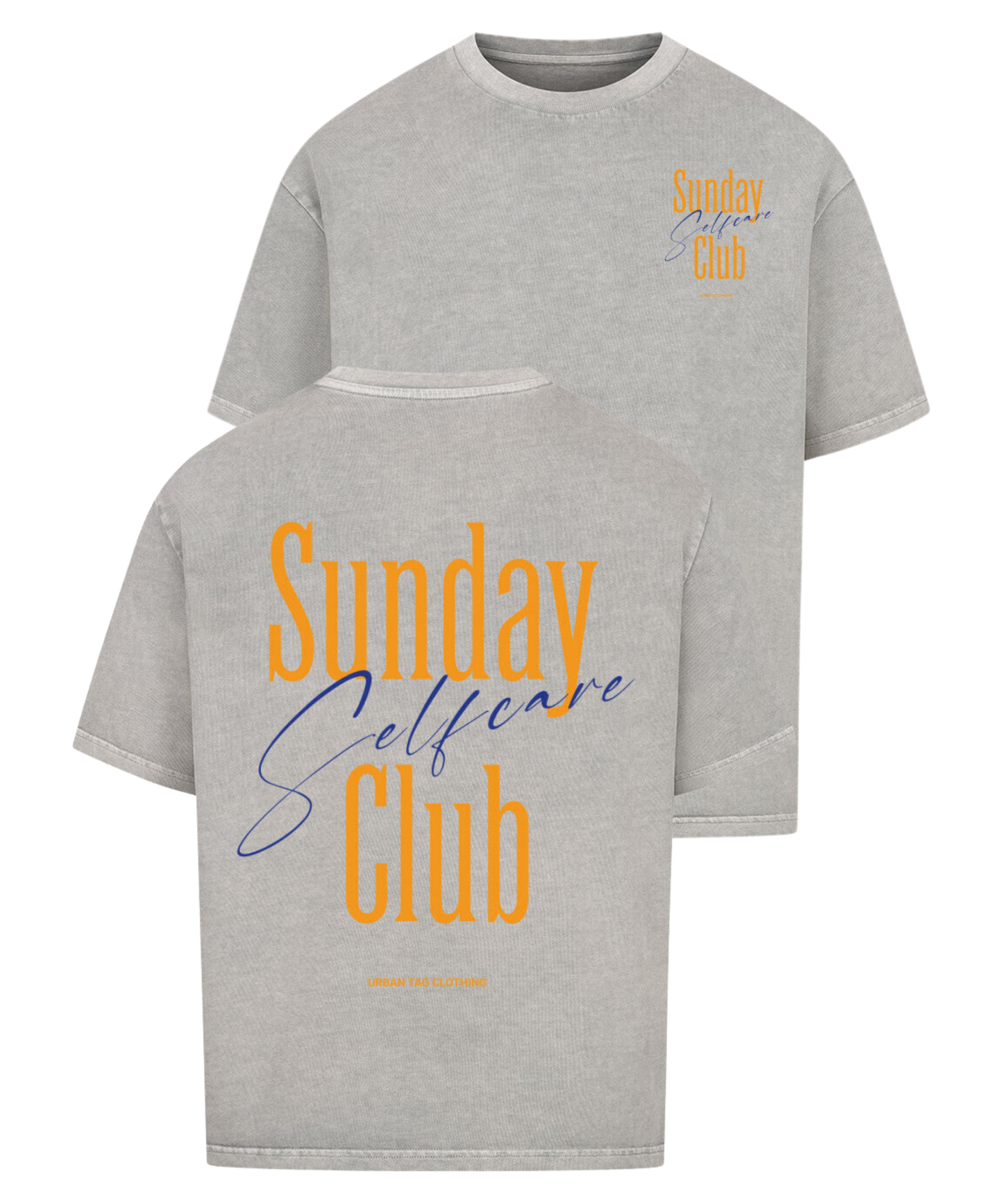 Urban Tag Oversized T-Shirt – "Sunday Selfcare Club"