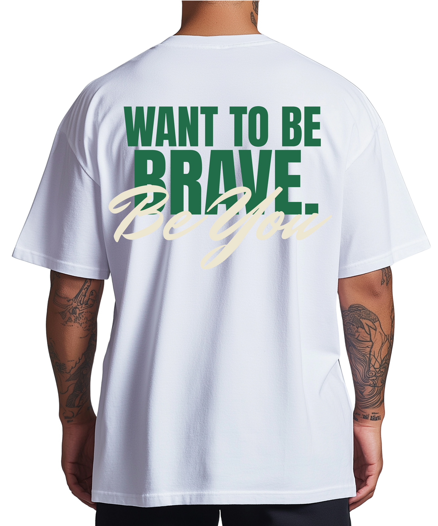 Urban Tag Oversized T-Shirt – "Be You"