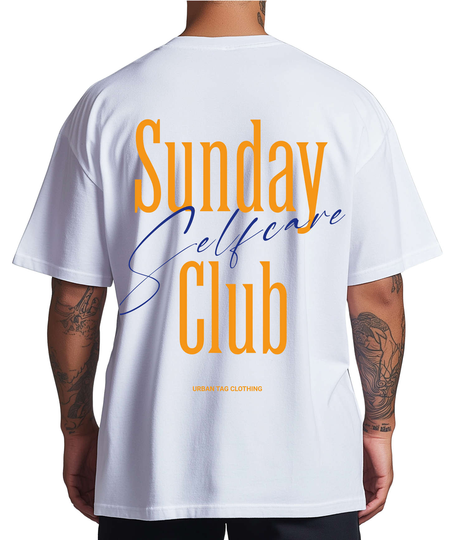 Urban Tag Oversized T-Shirt – "Sunday Selfcare Club"
