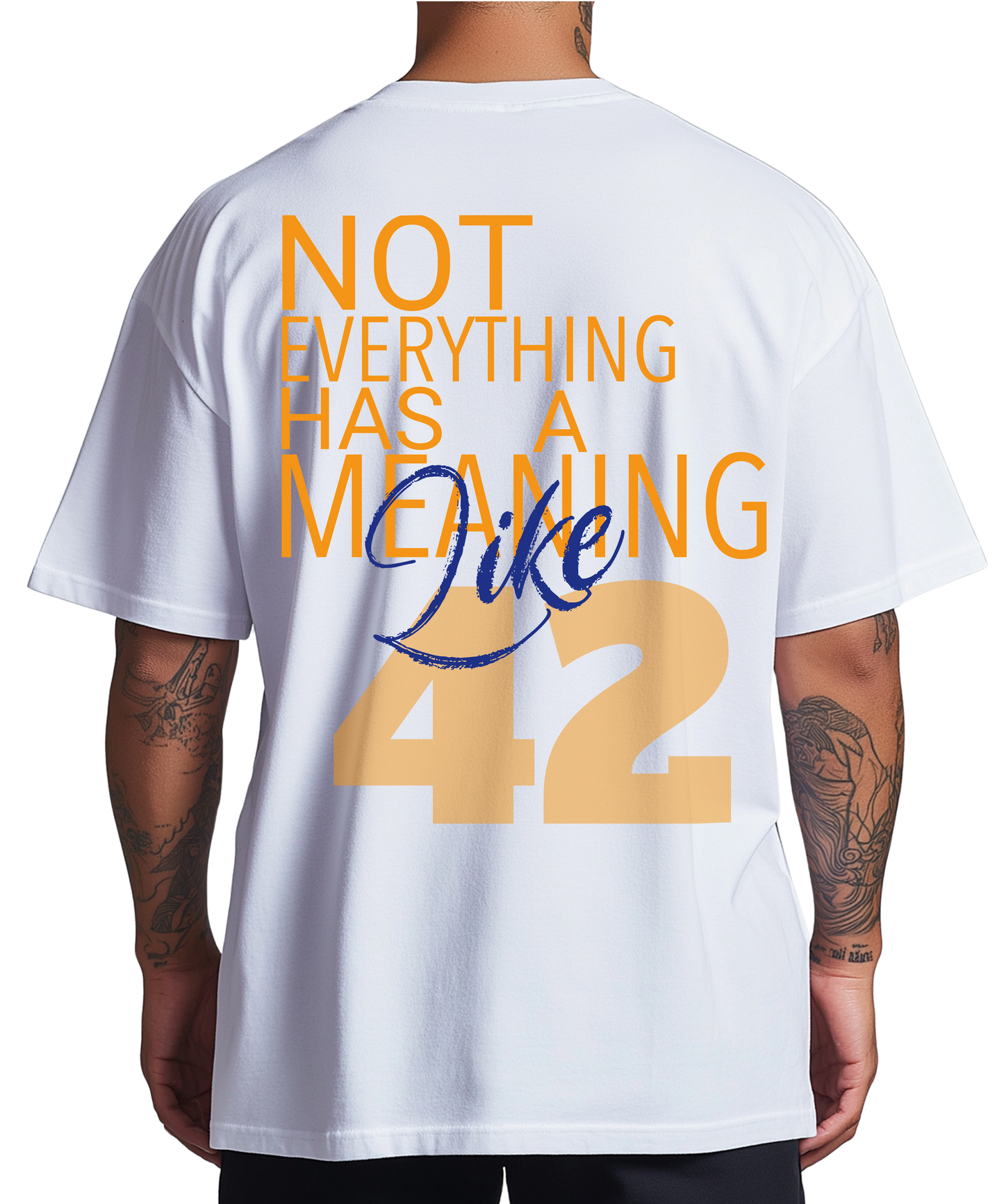 Urban Tag Oversized T-Shirt – "42"