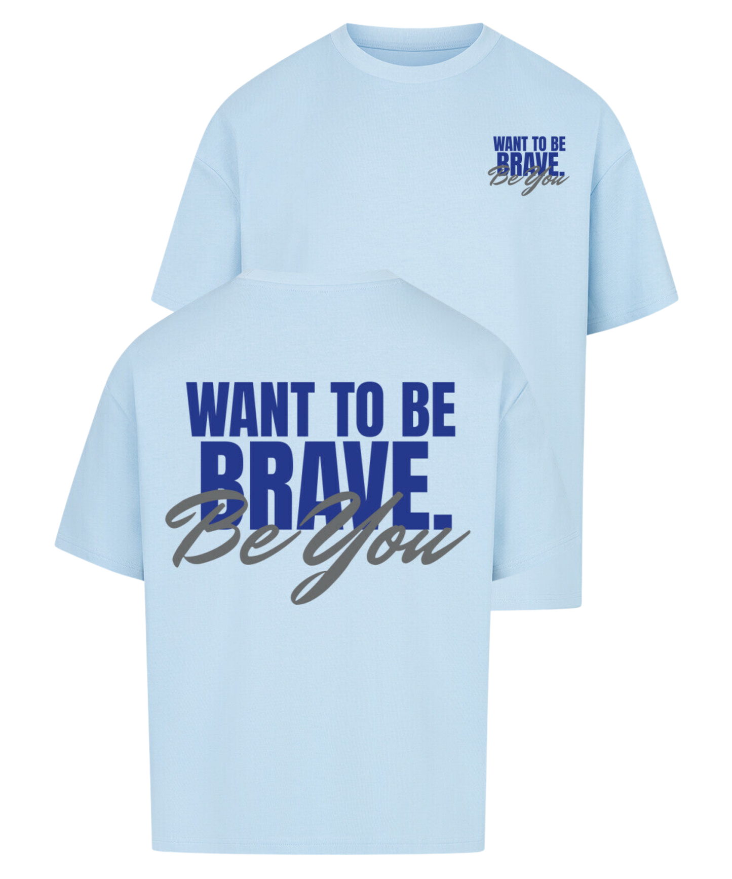 Urban Tag Oversized T-Shirt – "Be You"