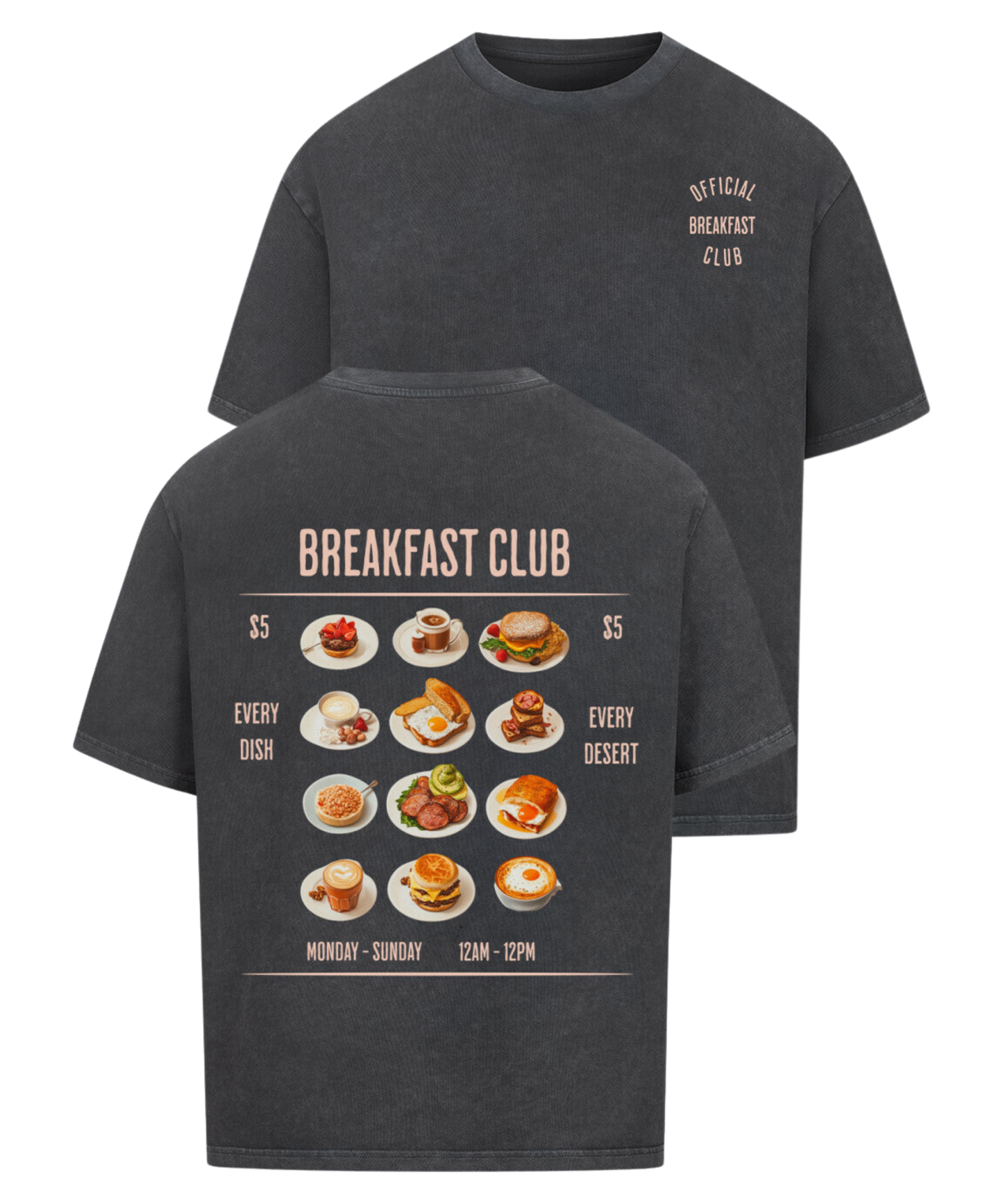 Urban Tag Oversized T-Shirt – "Breakfast Club"